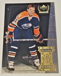 1999-00 Upper Deck Century Legends Oilers Hockey Card #12 Mark Messier - Picture 1 of 3