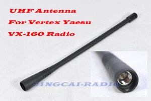 Antena UHF 400-470 MHz para radio Yaesu Vertex estándar VX-110 VX-130 VX150 VX160 - Imagen 1 de 4