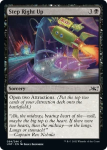 STEP RIGHT UP x4 mtg NM-M Unfinity 4 Common - Foto 1 di 1