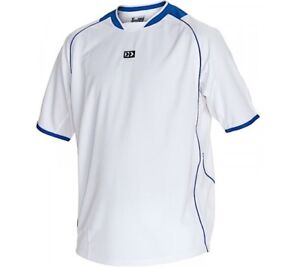 C - Maillot  T-shirt Blanc Bleu  London Shirt Hummel Climatec Taille XL Neuf 