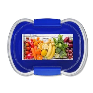 Bunte zweistufige Bento Box für Meal Prep, Brotdose, Lebensmittelaufbewahrung, gesund - Bild 1 von 5
