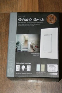 GE 12723-4 ADD-ON Switch ZW2004 For GE Smart Control Zigbee, Z-Wave - Photo 1/2