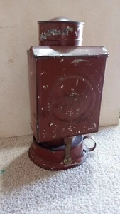 ANTIQUE EARLY 1900'S KODAK DARKROOM KEROSENE LANTERN W/RED LENS L@@K!! - Picture 1 of 10