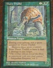 THORN THALLID HUDSON Fallen Empires MTG + BONUS Cards! Fast Shipping!