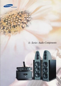 Samsung hi-end A-Series original leaflet 1996 - 8 pages audio hifi, hiend - Zdjęcie 1 z 3