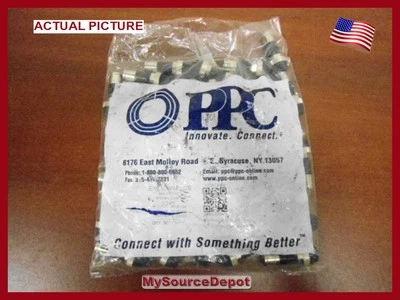 50- EX6XLWSPLUS,AQUATIGHT COMPRESSION RG6,  CONNECTORS,CATV,SATV, NEW IN PACKAGE - Image 1 of 3