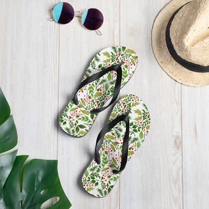 Holly Pattern Flip-Flops - Imagen 1 de 7