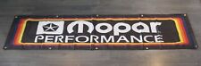Mopar Banner Flag Big 2x8 feet Performance Auto Parts Racing Garage Mechanic