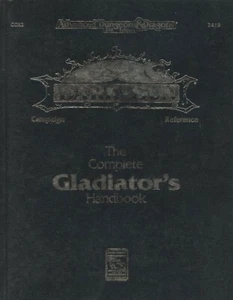 CGR2 THE COMPLETE GLADIATOR'S HANDBOOK EXC! Vintage D&D Dungeons Dragons Master - Picture 1 of 3