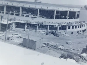 Sovereign Court City Auditorium Construction 1959 Original Old Photo Negative M1 - Picture 1 of 7