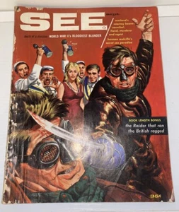 SEE Sep 1959 June Wilkinson, Russ Meyer Vol. 18 No. 1 Comic Vtg Vintage - Picture 1 of 6