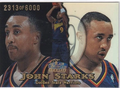1998-1999 Flair Showcase John Starks #79 Row 1 Warriors /6000 Frete Grátis! - Imagem 1 de 2