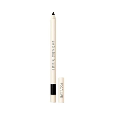 FOCALLURE Lasting Soft Gel Eyeliner Pencil #01 Black with Shimmer – Waterproof,  - Image 1 of 4