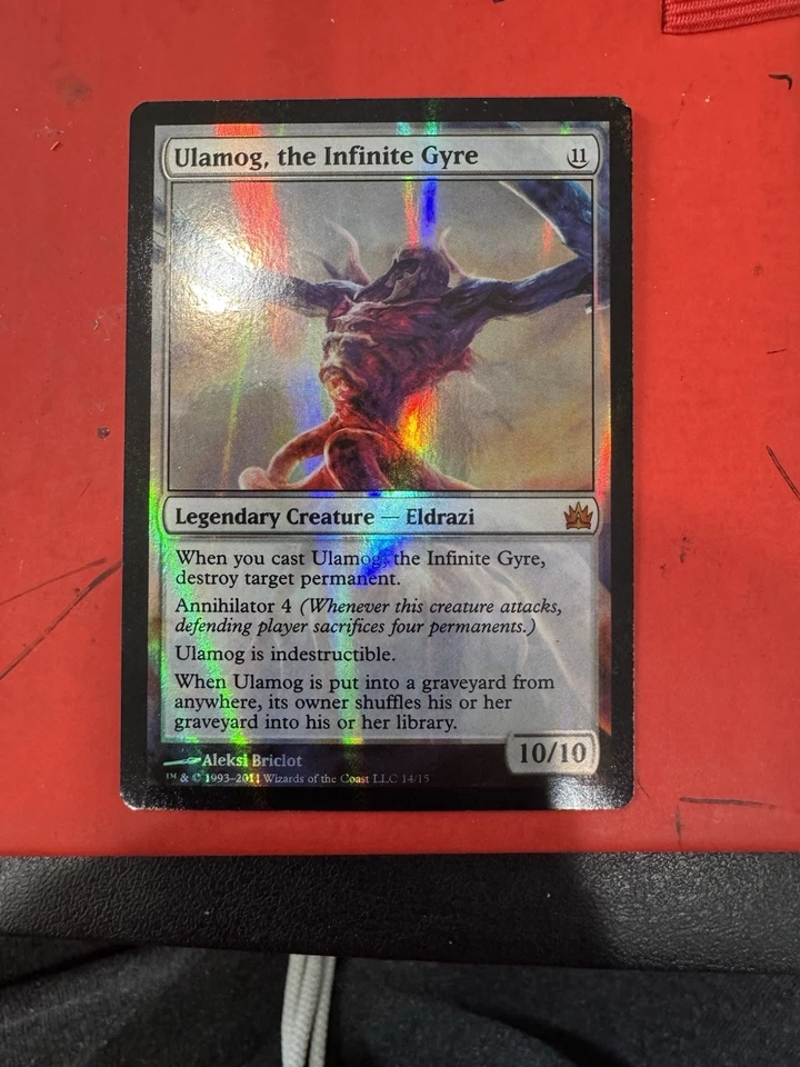 [1x] Ulamog, the Infinite Gyre - Foil, English From the Vault: Legends LP - Image 1 of 4