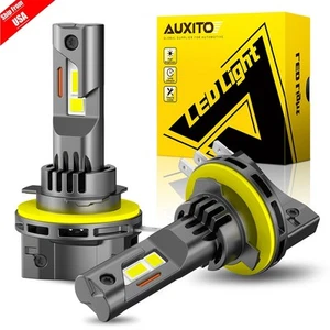AUXITO H15 LED Bulbs High Beam DRL Headlights Halogen Replacement Super Bright G - Picture 1 of 13