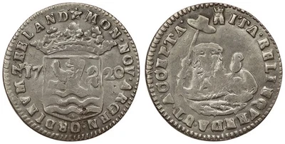 Netherlands / Zeeland - 6 Stuivers "Hoedjesschelling" 1720 - Image 1 of 3