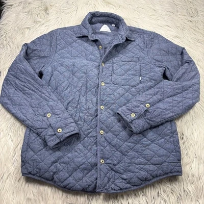 Мужские стеганые фланелевые шакеты Altamont L Blue Chambray Vacant - Изображение 1 из 4