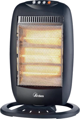 - AR454B HALO 12 Stufa Alogena Oscillante 3 Elementi - Stufetta Alogena Basso Co - Immagine 1 di 4