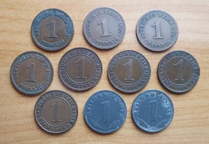 10 x 1 Pfennig Deutsches Reich: von 1886 bis 1941 - Bild 1 von 2