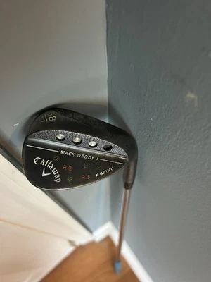Callaway Mack Daddy  Wedge 58° 12  X-Grind Steel Wedge - Image 1 of 2
