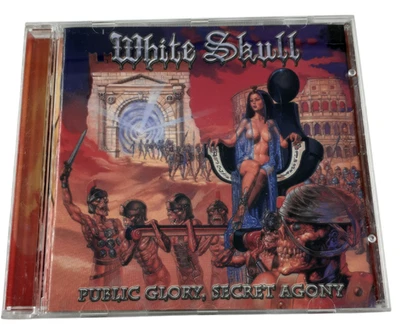 WHITE SKULL - PUBLIC GLORY, SECRET AGONY - 2000 - CD - Zustand sehr gut - Bild 1 von 4