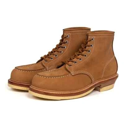Botas de trabajo Goodyear Welt de cuero hechas a mano con puntera sin usar Supergrip Roofer Foto 1 de 4