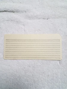 Tarjetas perforadoras vintage para computadora Hollerith IBM 10 piezas - NUEVAS existencias antiguas de nuevo de lote antiguo - Imagen 1 de 2