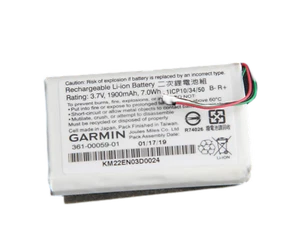 OEM Batterie 361-00059-01 Für Garmin Zumo 350LM 340LM 3.7V 1900mAh 7.0Wh - Bild 1 von 4