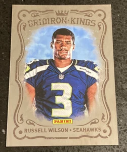 Russell Wilson 2012 Panini Gridiron Kings Rookie Card #10  (838) - Picture 1 of 2