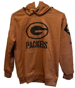Green Bay Packers Nike Salute To Service Hoodie youth medium  NFL Authentic  - Picture 1 of 8