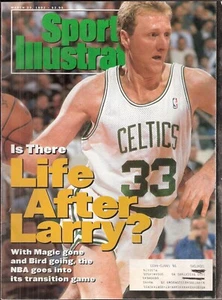 Marzo 1992 Sports Illustrated "C'è vita dopo Larry"Bird Boston Celtics HOF - Foto 1 di 3