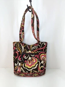 Vera Bradley Puccini Shoulder Bag Exterior and Interior Pockets Snap Close - Picture 1 of 8