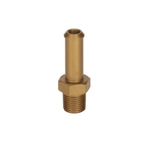 Adaptador PUSH ON BARB TAIL 1/8 NPT a 7 mm 8 mm (5/16) - Aluminio anodizado dorado - Imagen 1 de 1