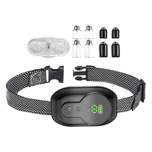 iMountek Waterproof Dog Anti Barking Training Collar Electric Bark Shock Collar - Picture 1 of 12