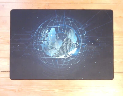 Schreibtischmatte Schreibtischunterlage  XXL schwarz 79 x 54 cm - Bild 1 von 2