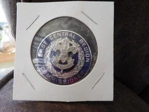 EG SCOUT BSA EAST CENTRAL REGION COMMISSIONER BOLO TIE CENTER OLDER DEVICE !!!!! - Picture 1 of 3