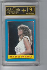 HER EYES ON RANDY 1987 TOPPS WWF WRESTLING #44 ASG 9 NEAR MINT OR HIGHER