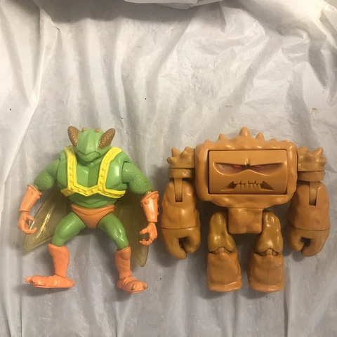 Toy Story 3 /  Two Faced CHUNK & TWITCH Action Figure LOT  5" Mattel Cover