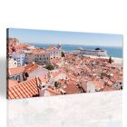 es Passagierschiff in Lissabon Canvas Bilder Leinwandbild Leinwand Groß 140x70 