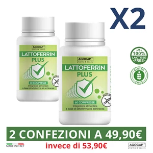 Kit 2 Lattoferrina 200 Integratore Alimentare Multivitaminico Difese Immunitarie - Foto 1 di 6