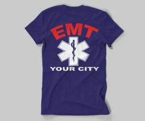 T-Shirt maßgeschneidert EMT OR EMS Feuerwehr T-Shirt personalisiert - Bild 1 von 6