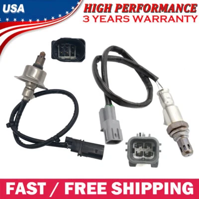 For Up+Downstream Hyundai Sonata 2.4L L4 2015 2016 -2019 2PCS Oxygen O2 Sensor - Image 1 of 4