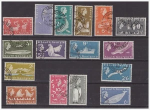 FALKLAND ISLAND - QEII SG1-16, 1963-69 Set GEBRAUCHT 16er Set - Bild 1 von 1