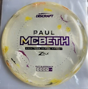 Discraft 2024 Paul McBeth Tour Series Jawbreaker Z FLX Kratos 173-174g - Picture 1 of 5