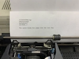 IBM Lexmark Wheelwriter 15 Series II Type 6783 Electric Typewriter - Picture 1 of 9