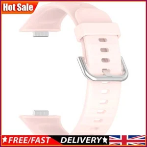 Silicone Strap Waterproof Sports Watchband for Huawei Watch Fit 3 (Pink) - Zdjęcie 1 z 9