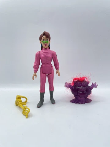 Janine Melnitz Fright Features 100% Complete The Real Ghostbusters Kenner 1987 Cover