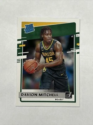 2021 Panini Chronicles Donruss Draft Picks DAVION MITCHELL RC #35 RATED ROOKIE - Image 1 of 2