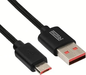 USB Kabel 2m USB-A auf Micro USB - Smartphone Ladekabel Datenkabel MicroUSB PS4 - Bild 1 von 4