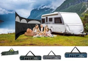 Windbreak Camping Windbreaker Screen 3 Panel Garden Beach 5m x 150cm Summit - Picture 1 of 20